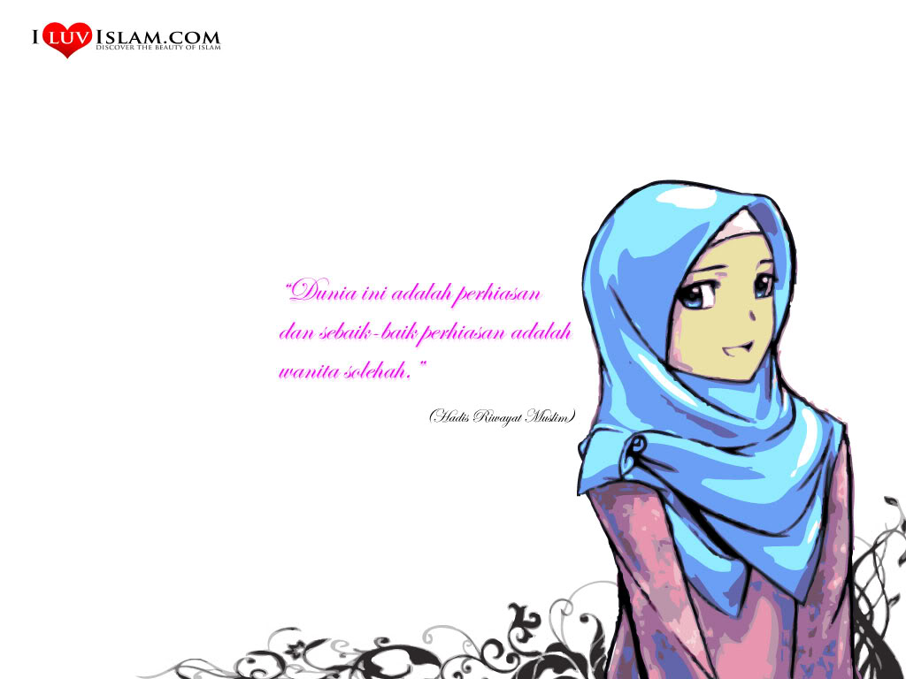 Gambar Wallpaper Animasi Muslim Gudang Wallpaper